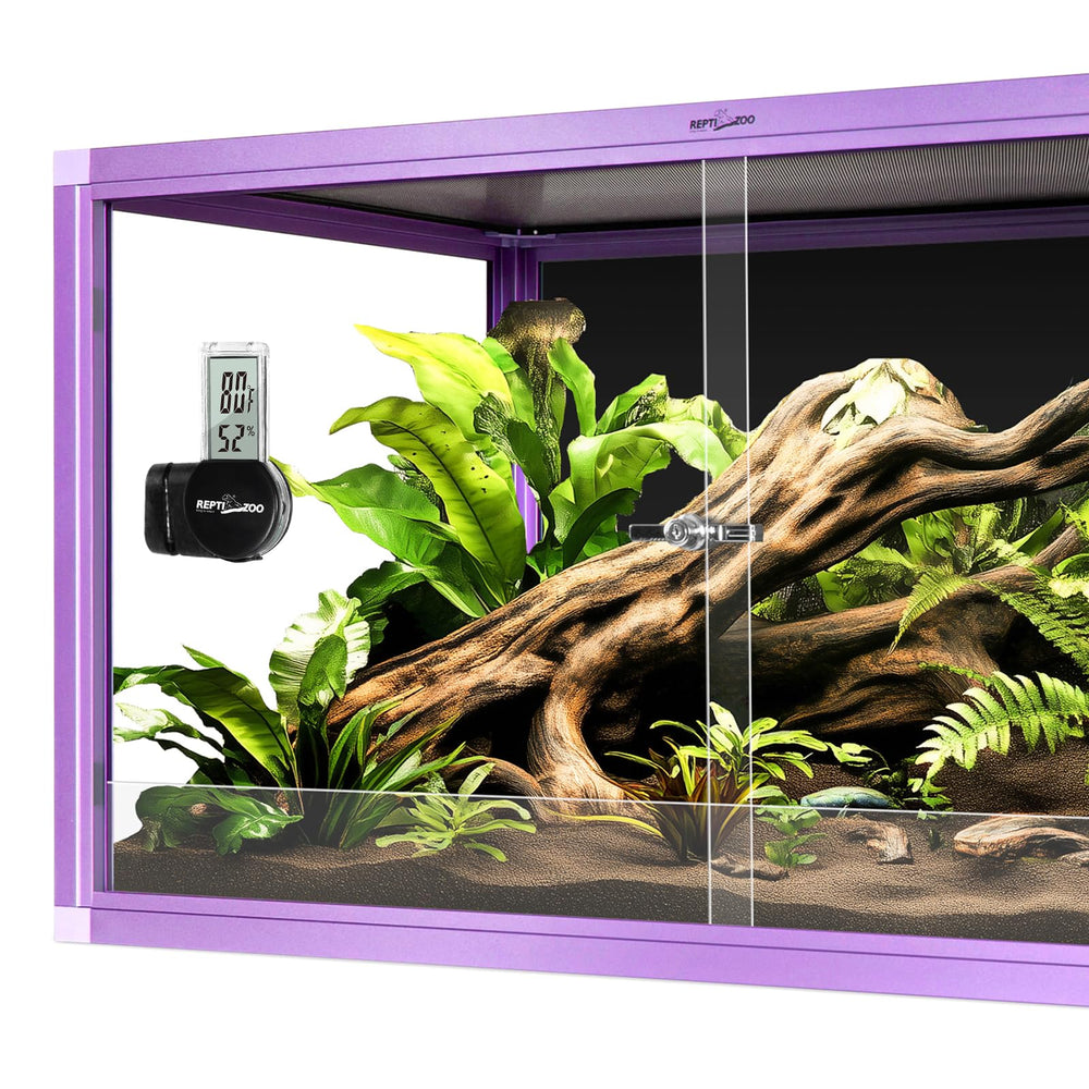 REPTI ZOO easy setup with responsive support for quick terrarium configuration.