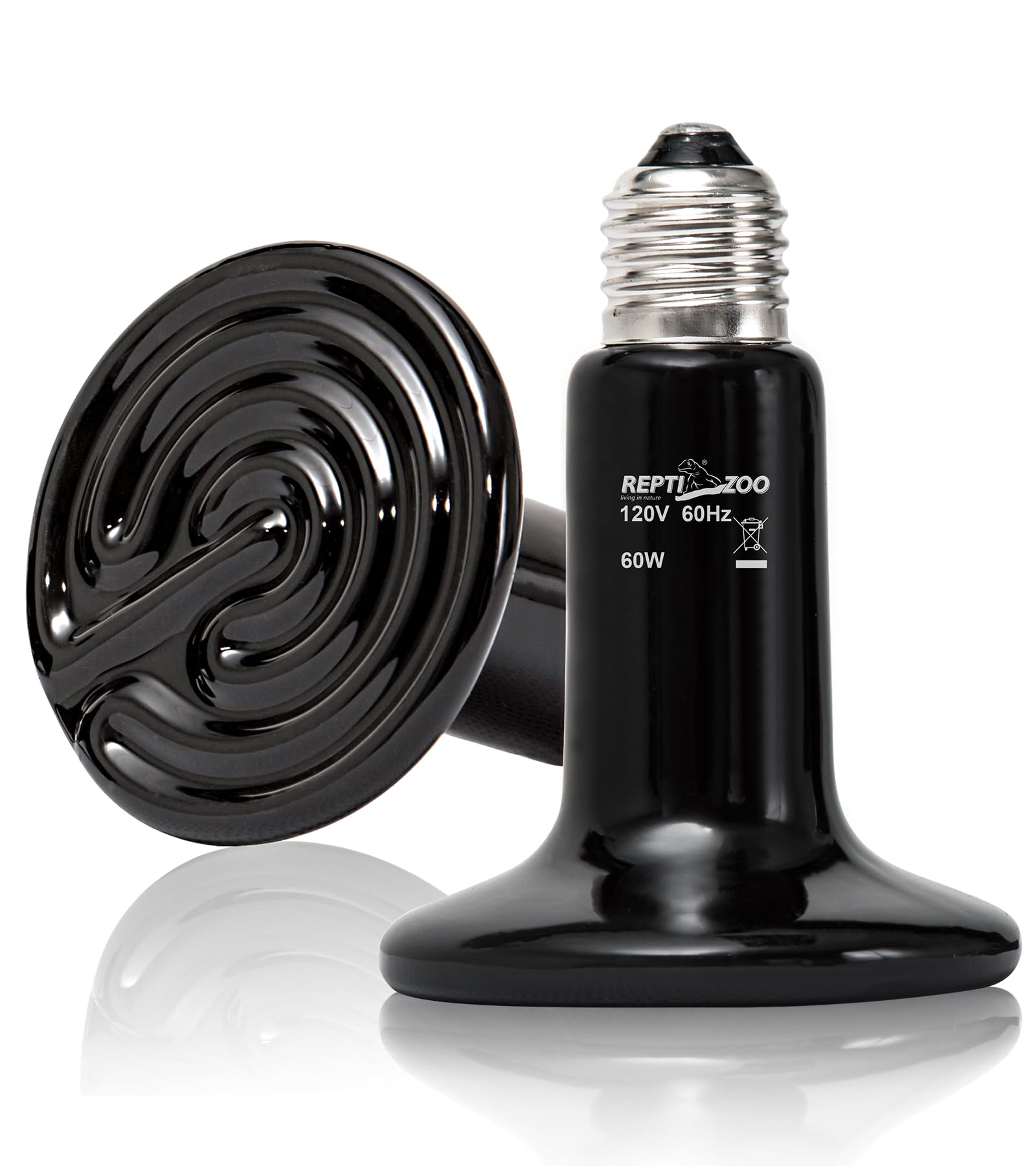 REPTI ZOO humidity-friendly heater fits glass tanks with steady warmth.
