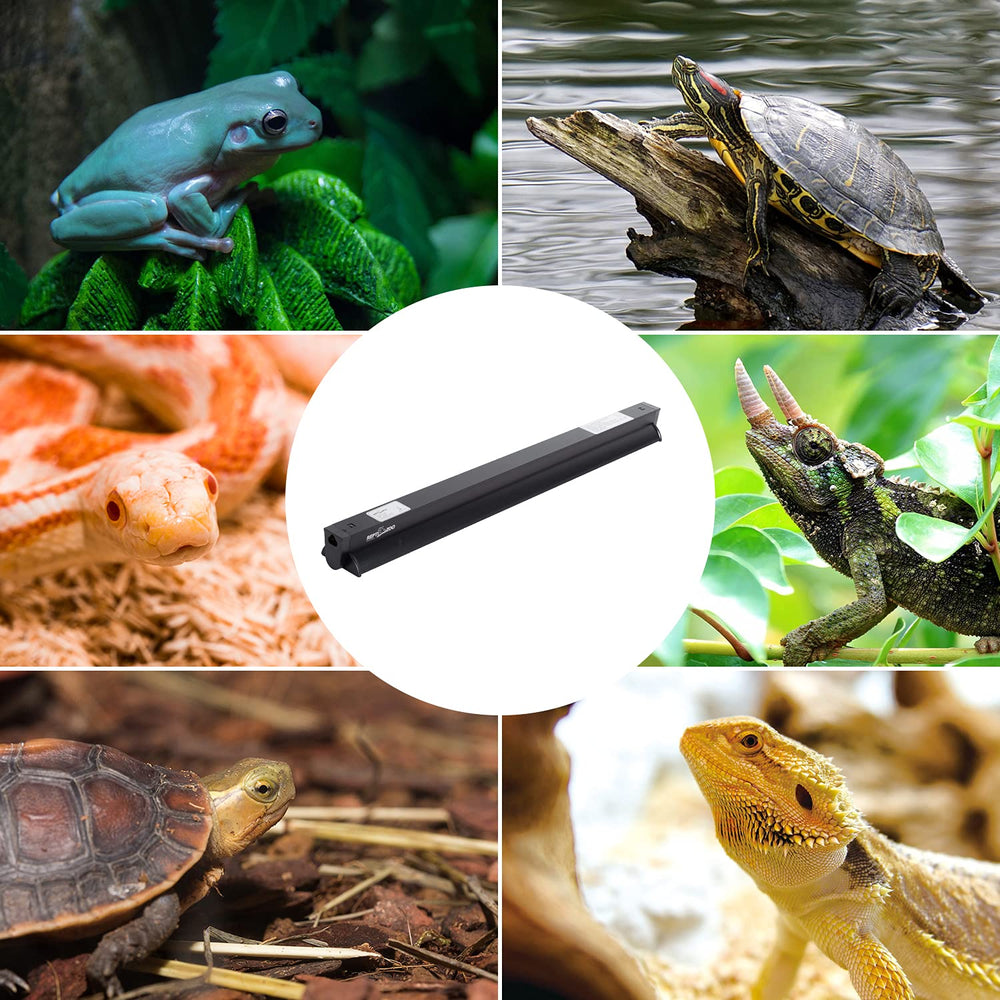 REPTI ZOO hood with plastic end covers for safe use