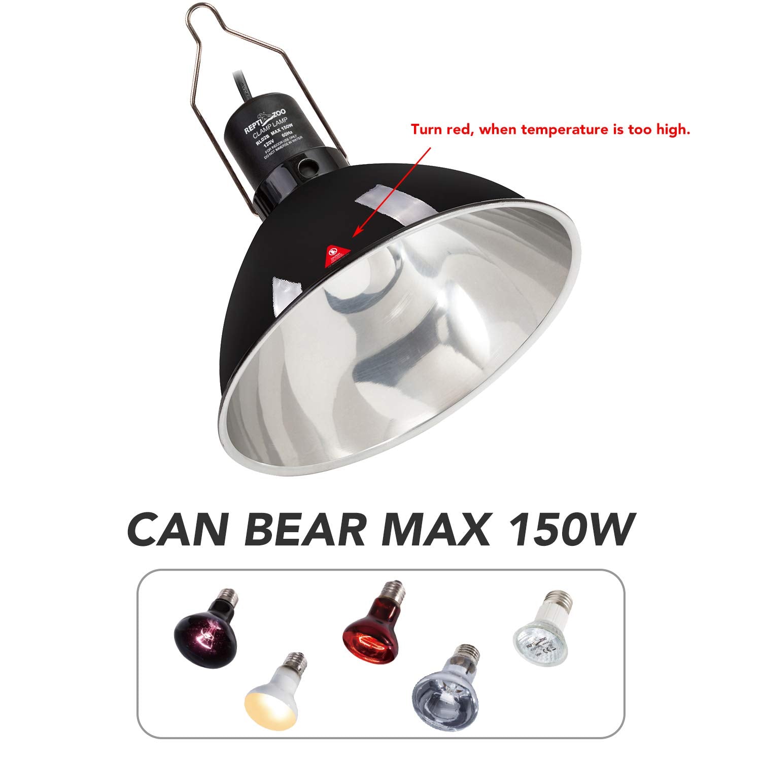 REPTI ZOO independent power switch with hanging hook for easy setup