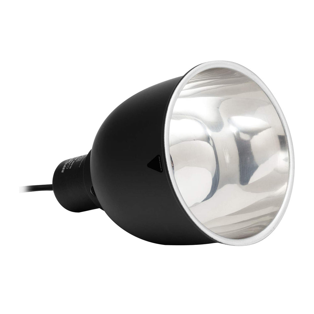 REPTI ZOO independent power switch and hanging hook for flexible mounting.
