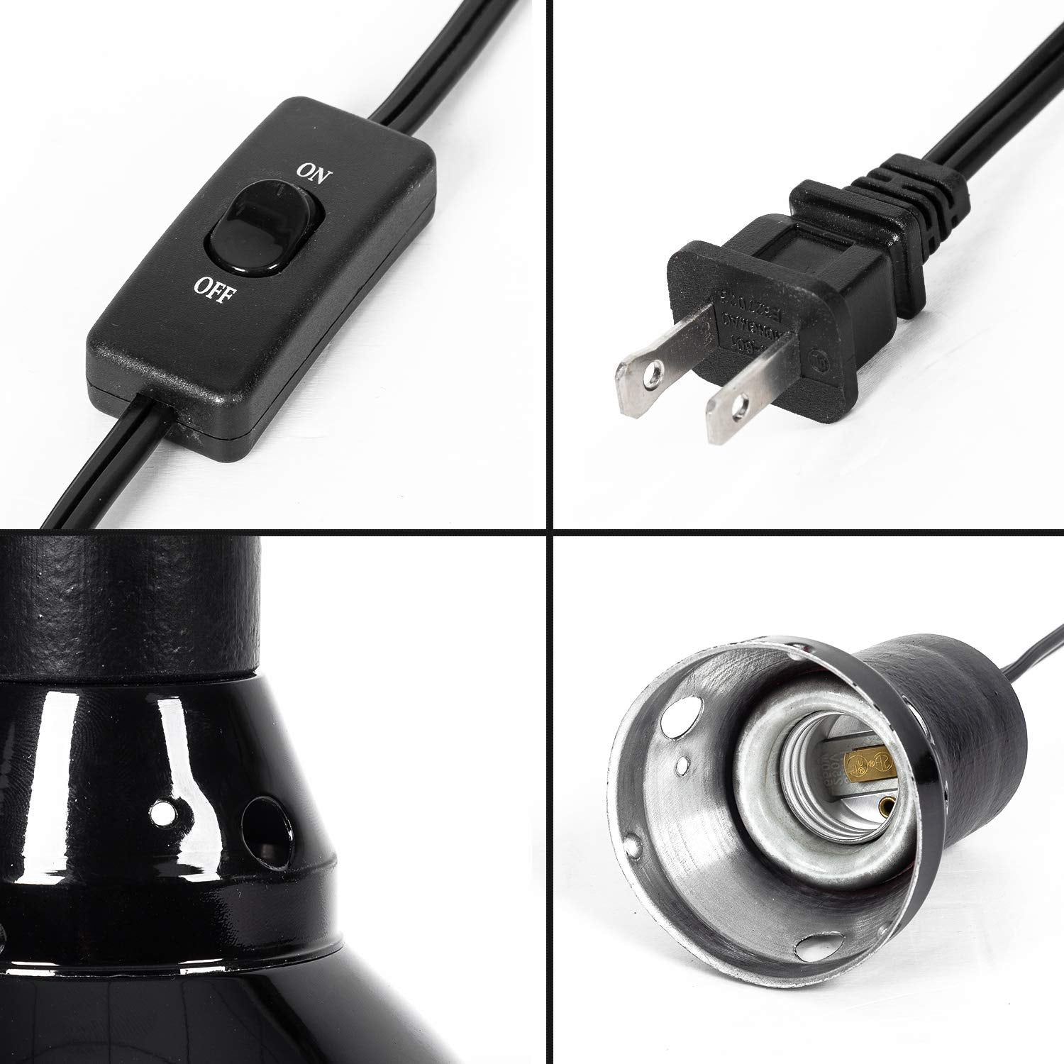 REPTI ZOO on-off toggle switch for quick, safe control of lighting.