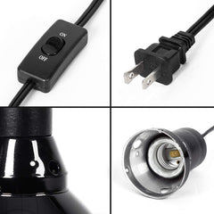 REPTI ZOO on-off toggle switch for quick, safe control of lighting.