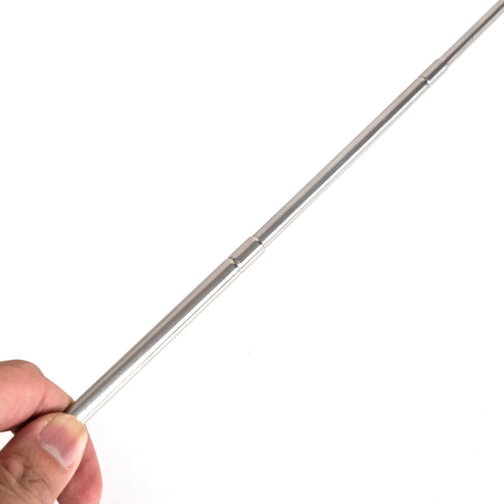 REPTI ZOO portable snake hook fits in a bag for field use.