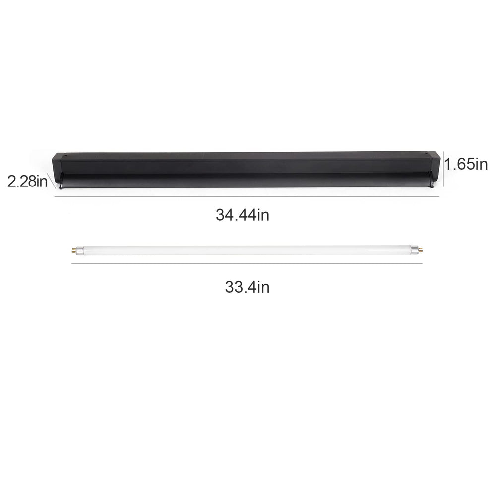 REPTI ZOO rainforest 5.0 UVB T5 lamp supports natural activity and calcium metabolism