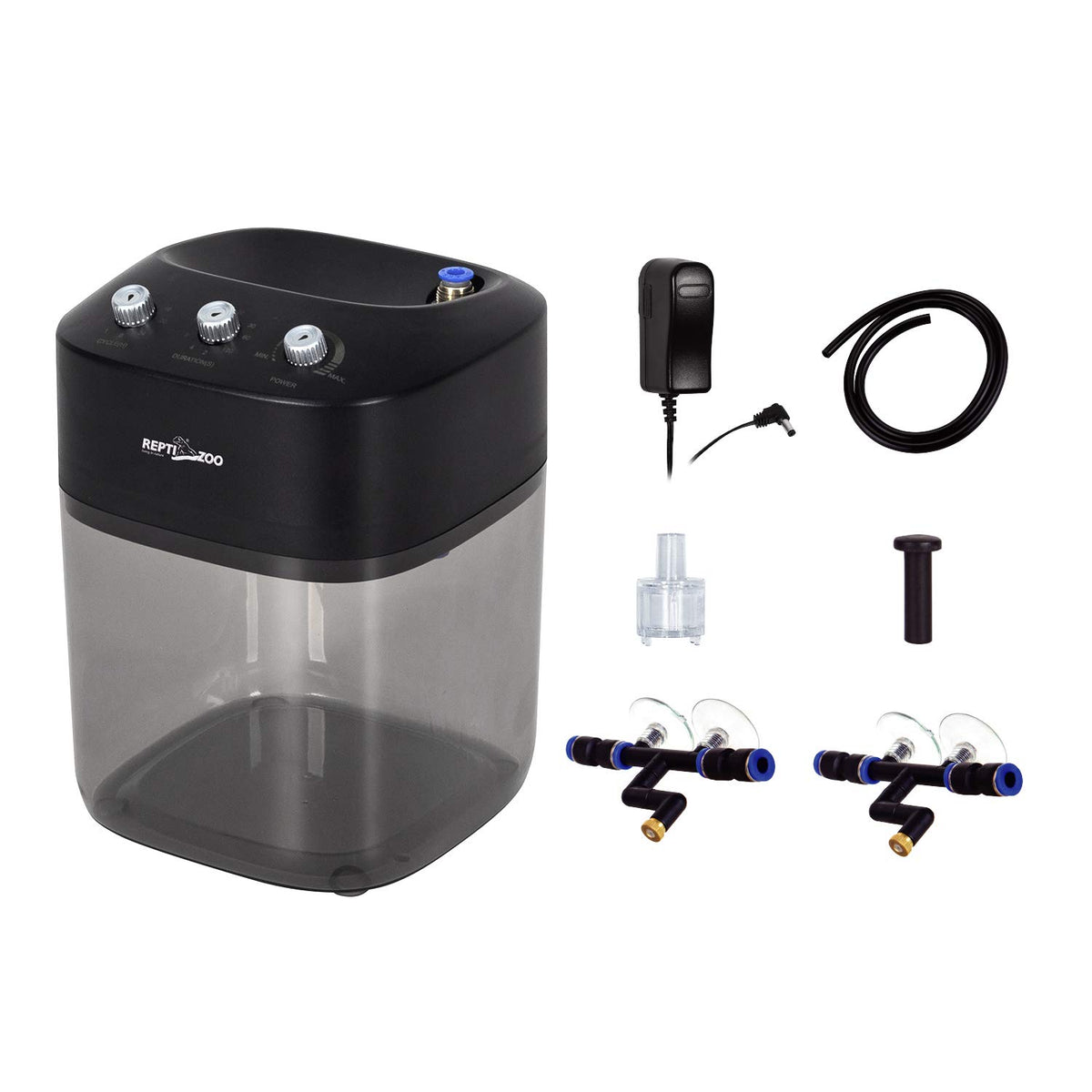 REPTI ZOO Solo Mister water inlet view showing easy top-fill access