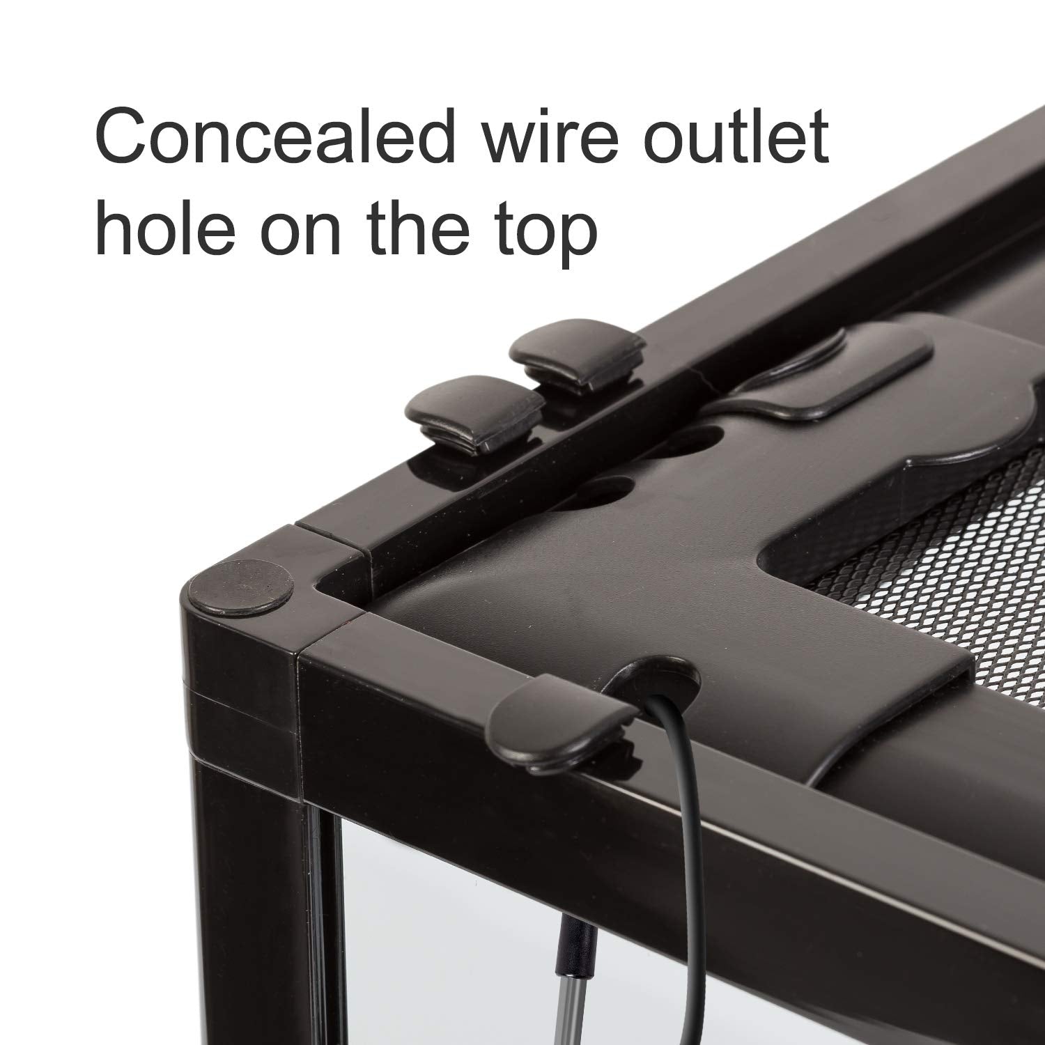 REPTI ZOO substrate-heater-compatibility enabling heater-ready terrariums