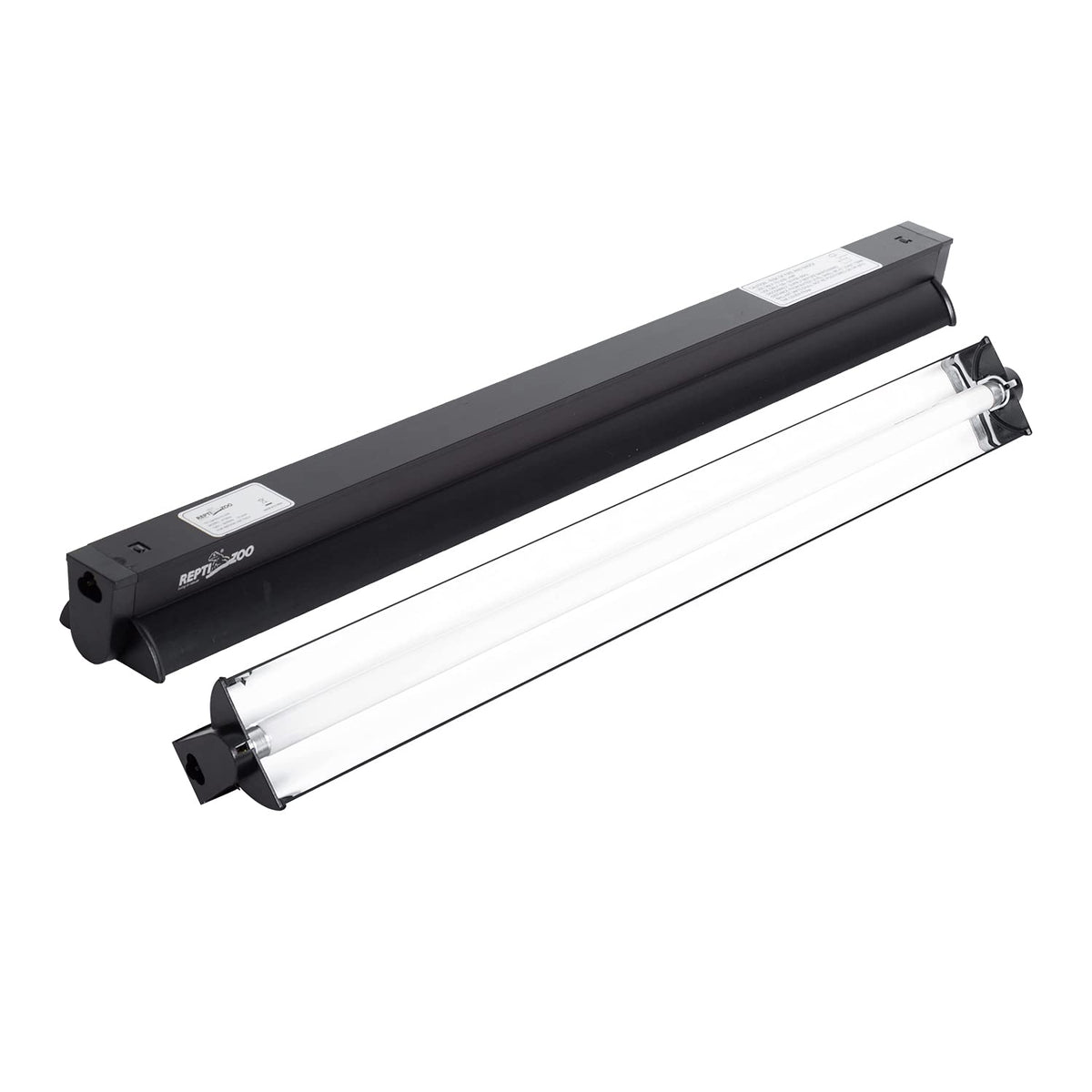 REPTI ZOO T5 HO UVB hood setup for easy terrarium installation