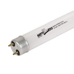 REPTI ZOO T8 sun UVB lamp installed in enclosure may boost reptile activity.
