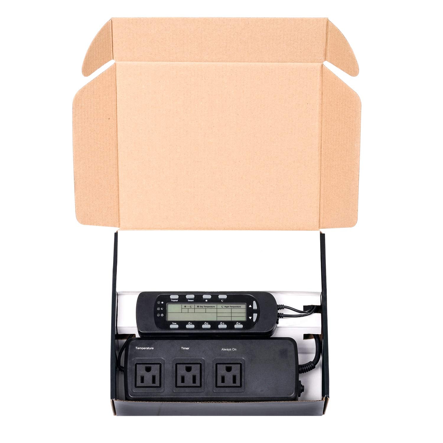 REPTI ZOO THC16 24h day-night control supports sensitive habitats.