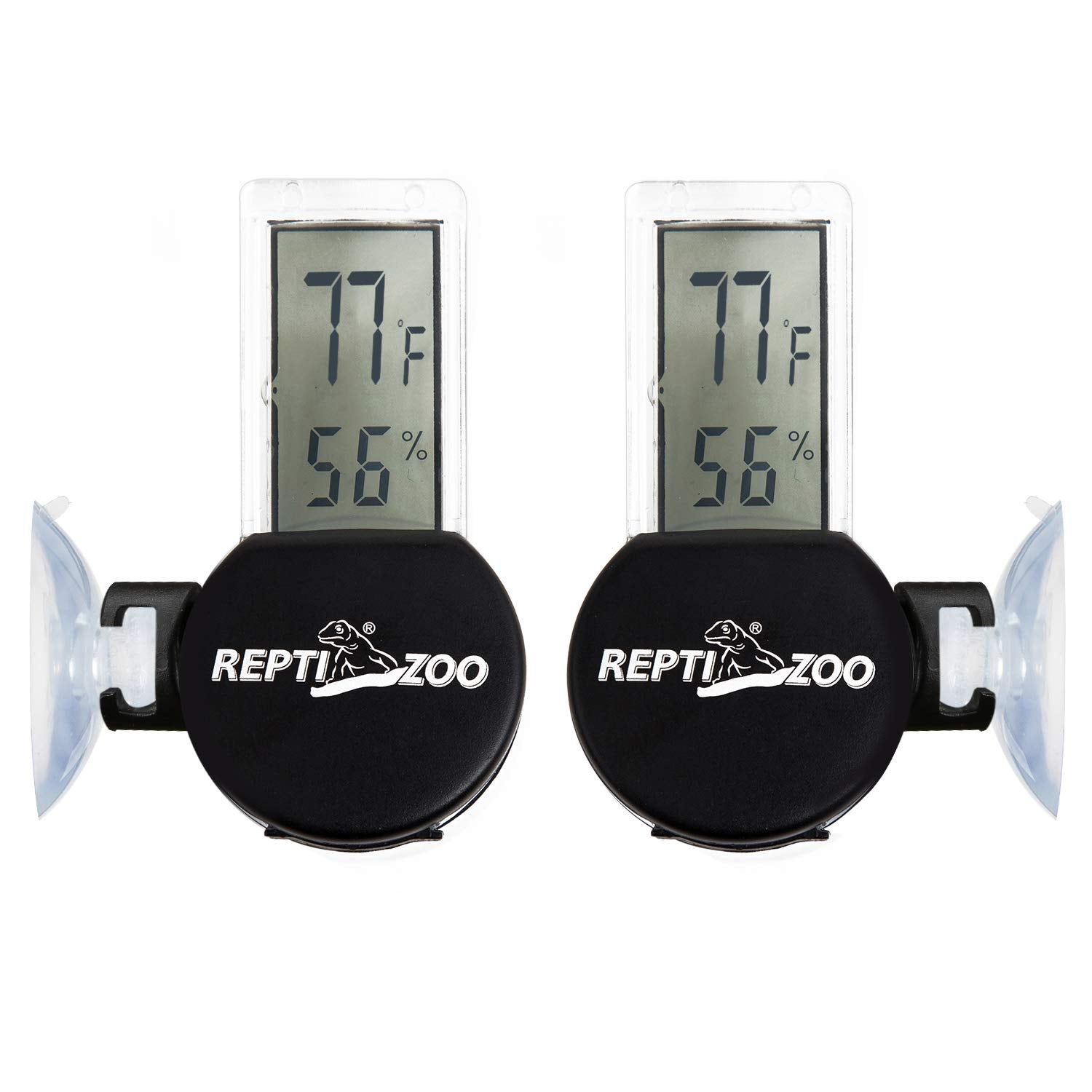 REPTI ZOO thermometer-hygrometer digital display easy-to-read terrarium metrics