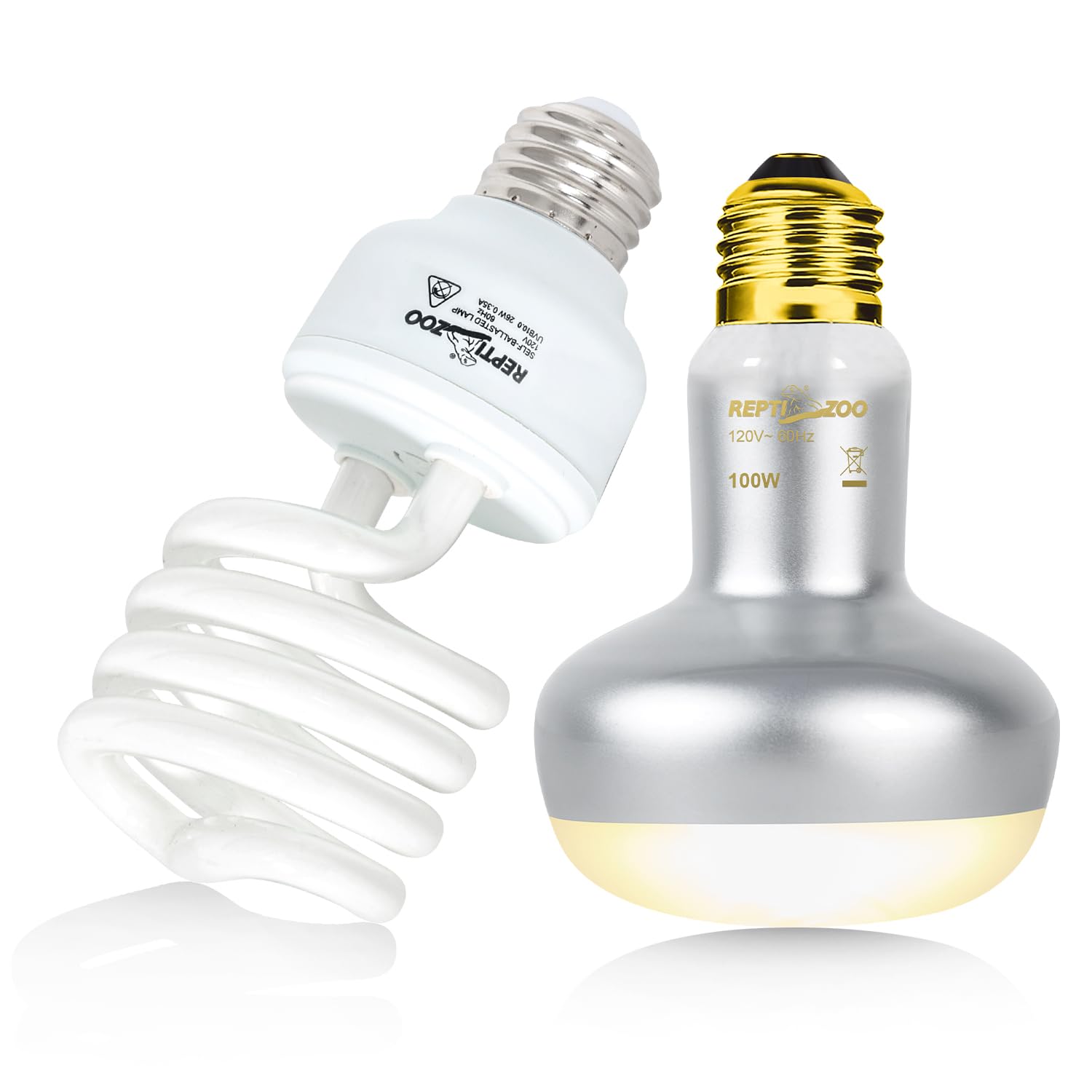 REPTI ZOO 26W UVB bulb delivers essential UVB for natural behaviors.