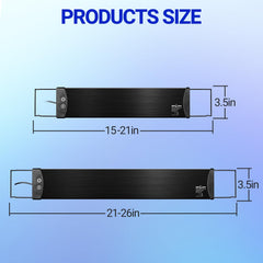 REPTI ZOO UVB light dimming side view shows compact form for terrariums.