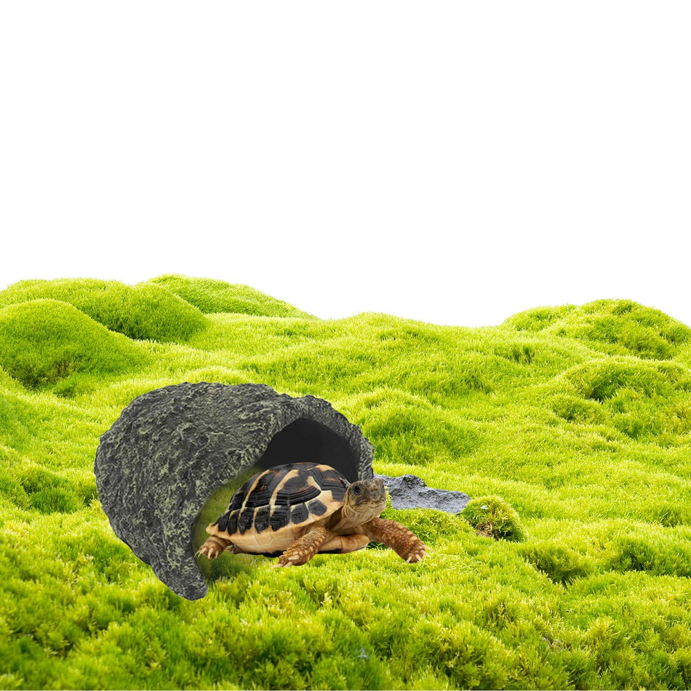 Repticircle large rock cave hideout stable base preventing tipping