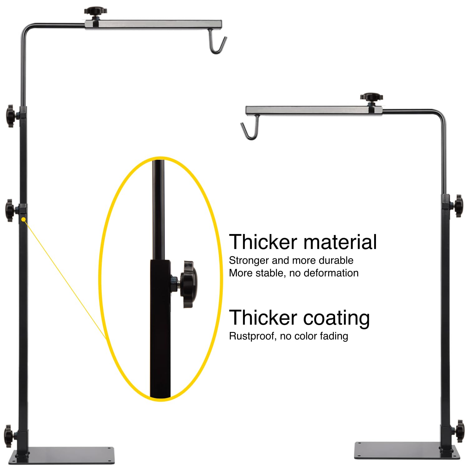 ReptiKing coated steel stand offers durability in humid terrarium environments.