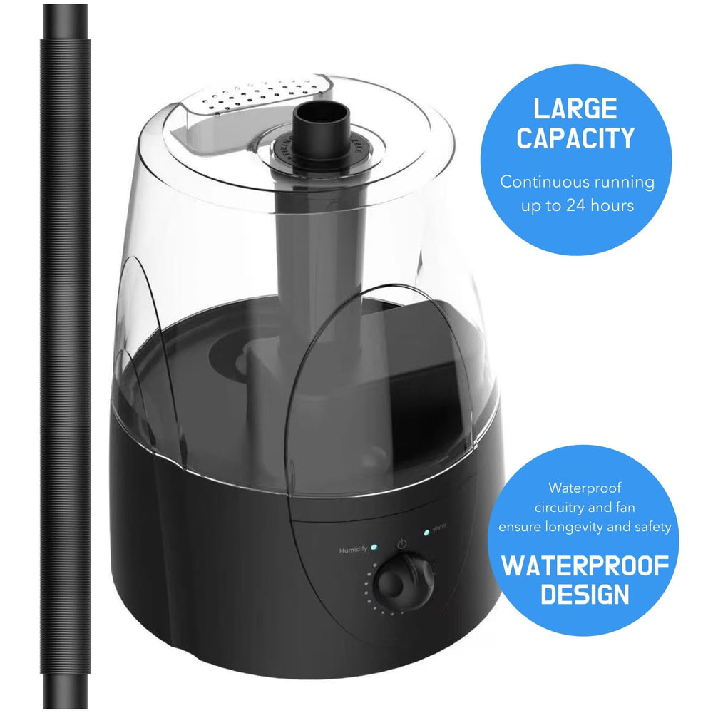 ReptiKing Reptile Fogger waterproof components boost durability in humid terrarium setups.