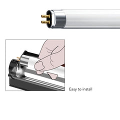 ReptiKing T5 24W UVB 10.0 tube is easy to install across screen, wood, or glass enclosures.
