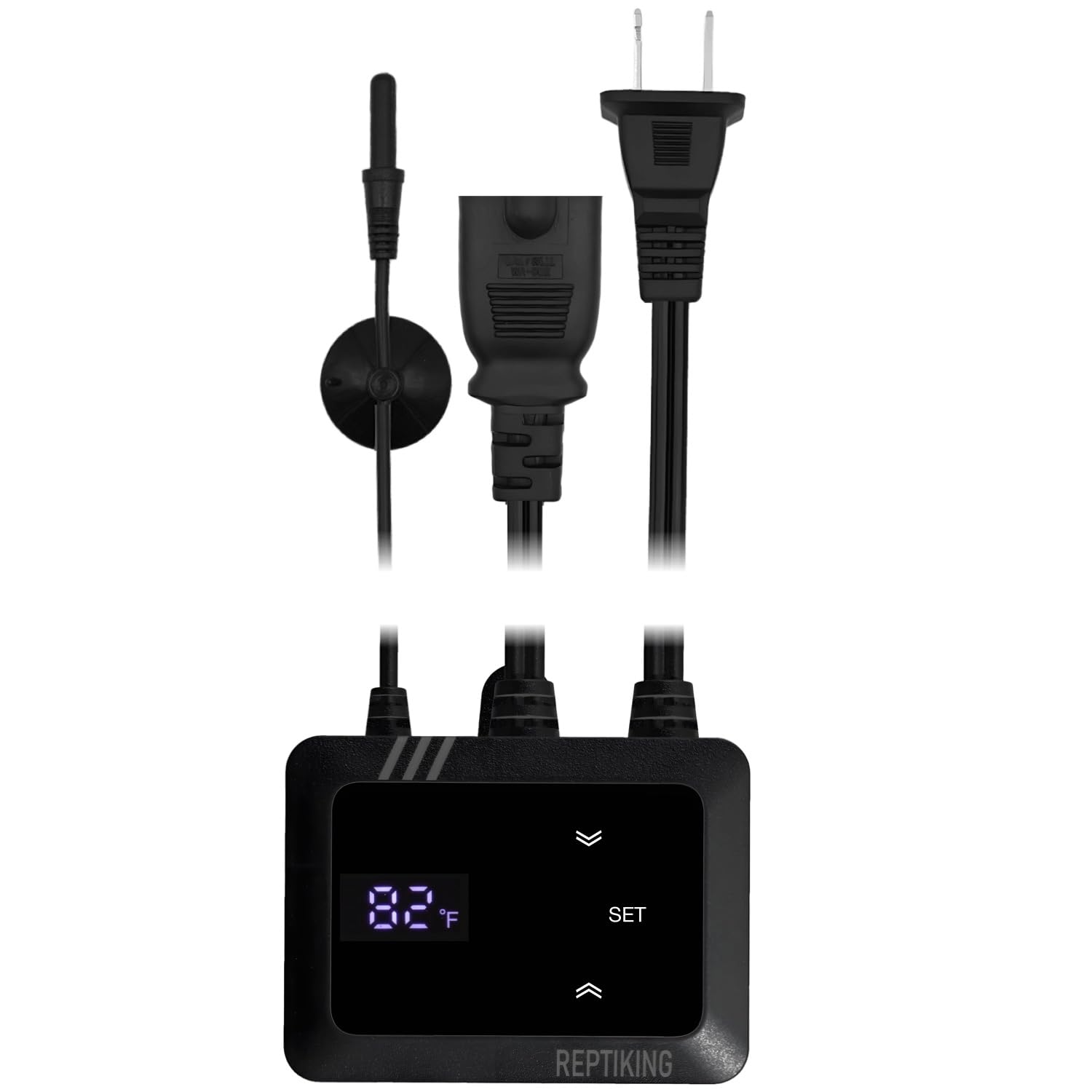 ReptiKing UL-certified power cord enhances safety and reliability for your setup.