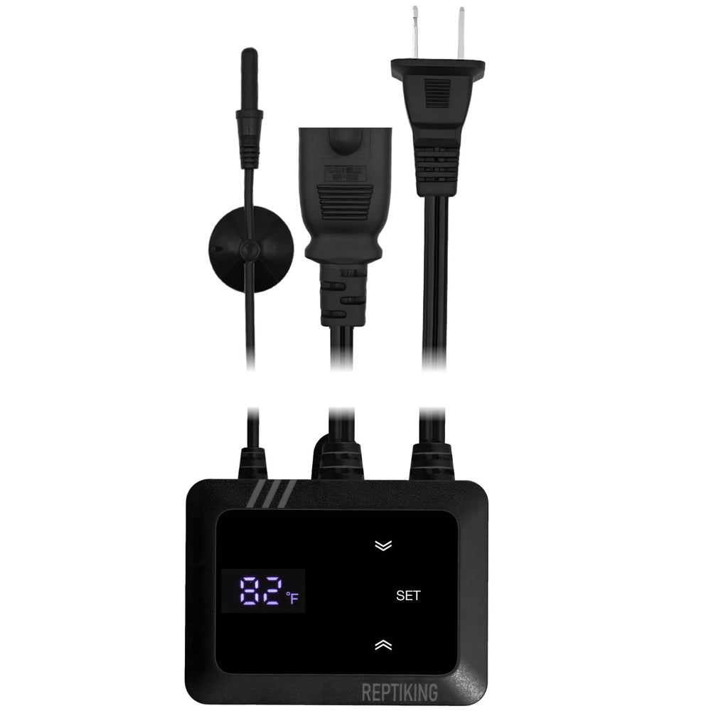 ReptiKing UL-certified power cord enhances safety and reliability for your setup.