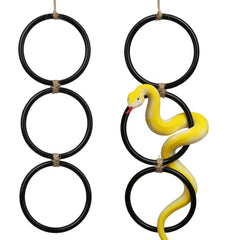 ReptileTank snake climbing rings setup for enrichment and exploration