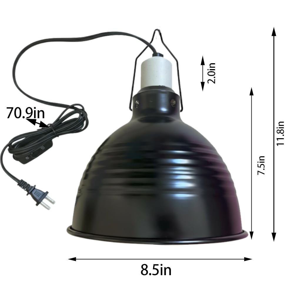 Reptilux ceramic E26 socket up to 150W for versatile bulb choices