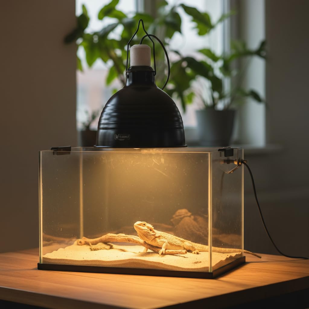 Reptilux terrarium setup demonstrates universal compatibility for multiple reptiles