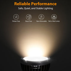 REPTITRIP aluminum-housing UVB light shows durable heat-dissipation for continuous reptile use
