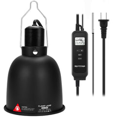REPTITRIP day-night thermostat front view enables precise daytime and nighttime control