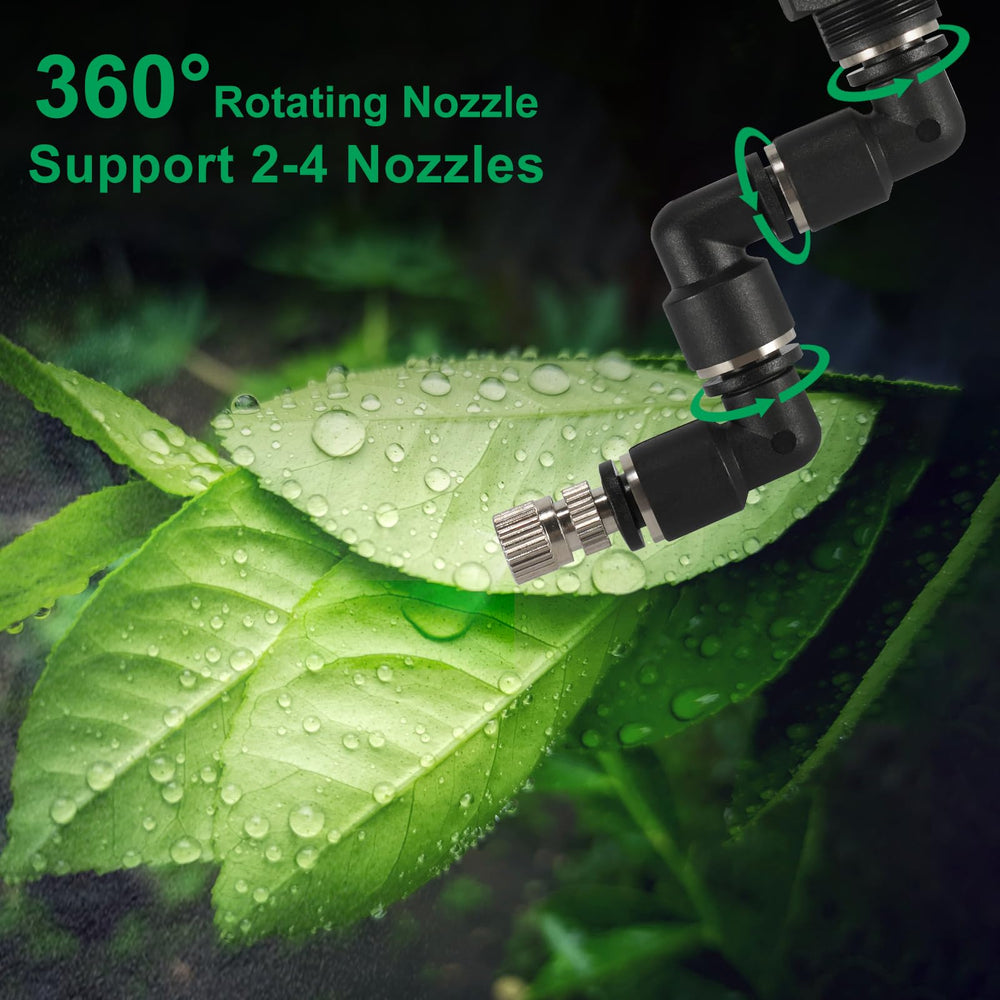 REPTITRIP reptile mister rainforest humidification improves terrarium moisture and plant vitality.