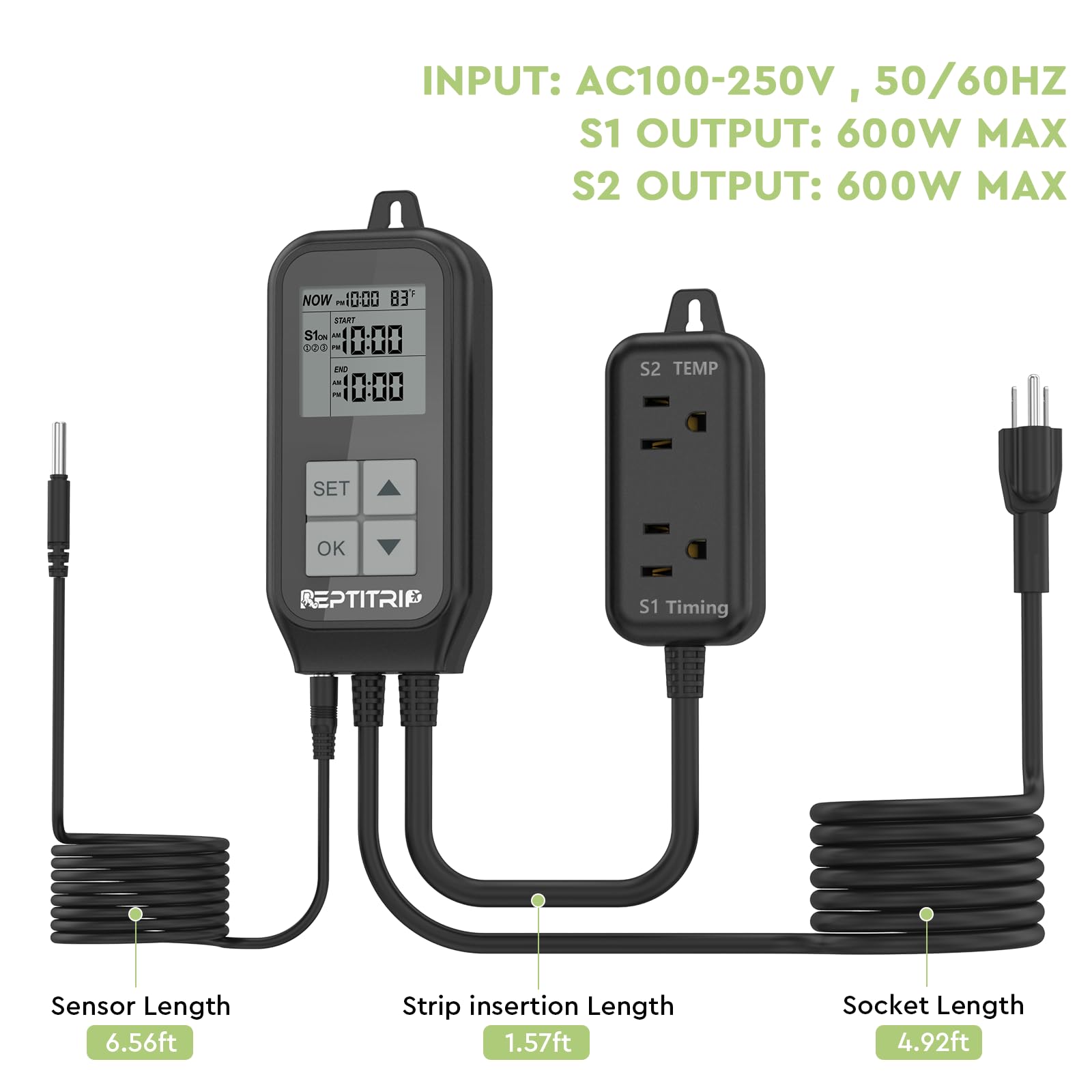 REPTITRIP uvb-heat-lamp-setup ensures reliable UVB and heat delivery for habitat.