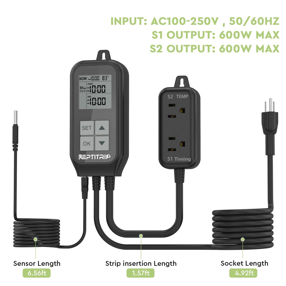 REPTITRIP uvb-heat-lamp-setup ensures reliable UVB and heat delivery for habitat.