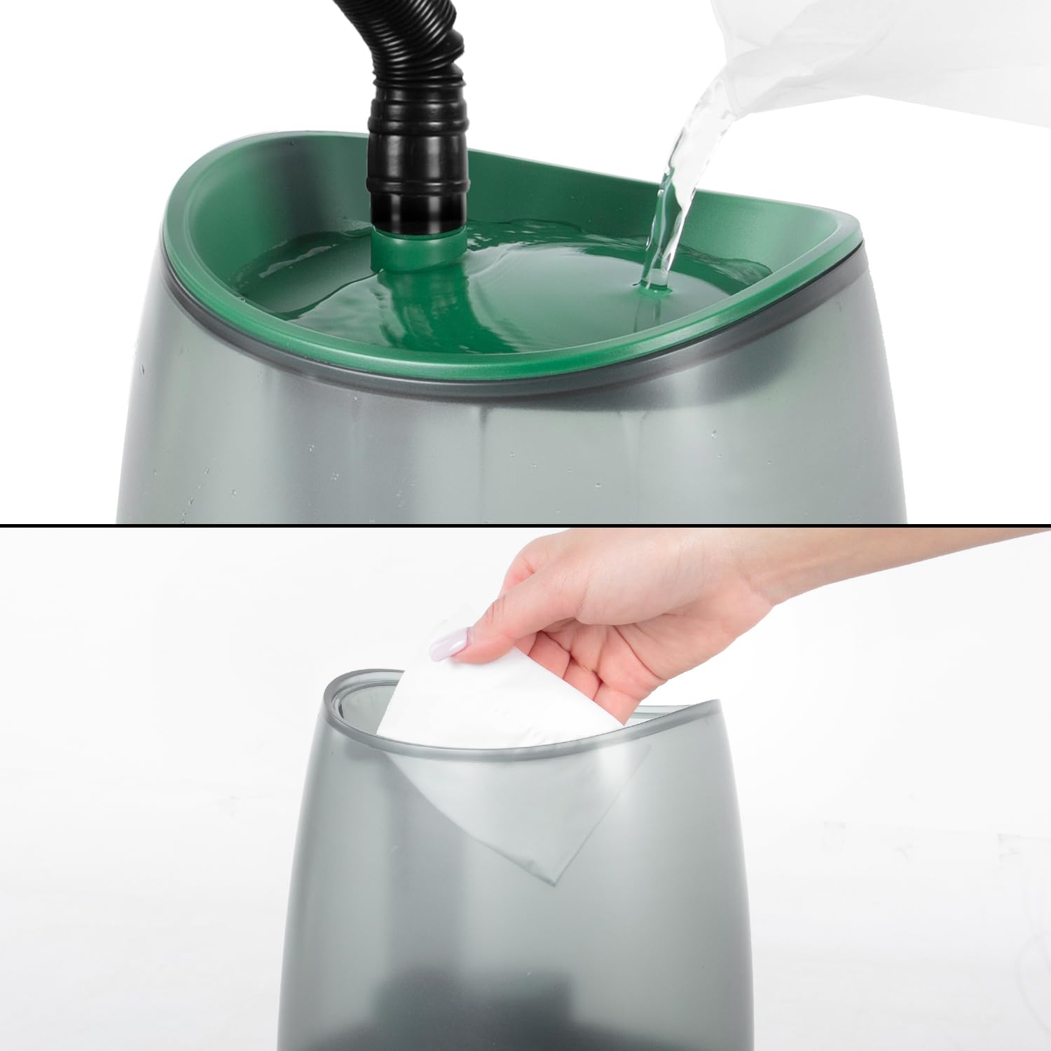 REPTIZOO activated carbon filter sponge improves air quality