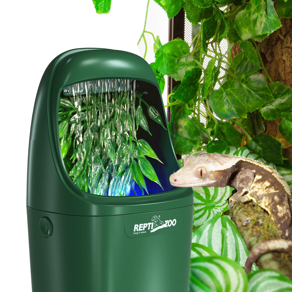 REPTIZOO adds cute decor to your terrarium while dispensing water