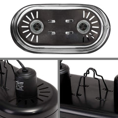 REPTI ZOO independent-switch fixture lets you control two lamps separately.