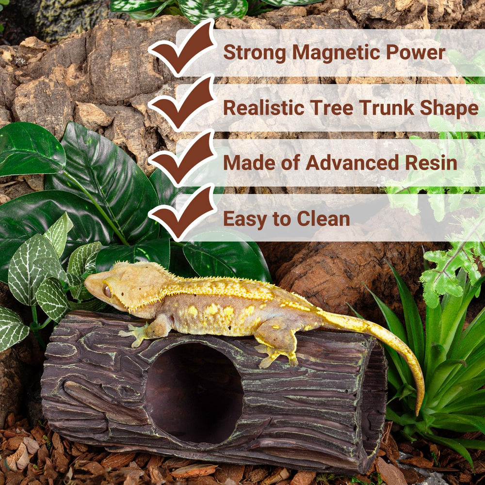 REPTIZOO safe non-toxic resin ensures pet-safe décor and easy cleaning.