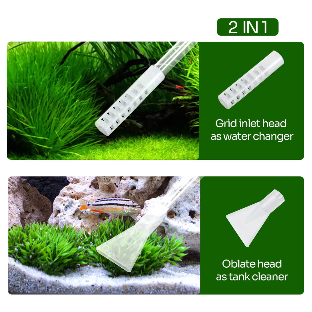 REPTIZOO grid inlet head for efficient maintenance