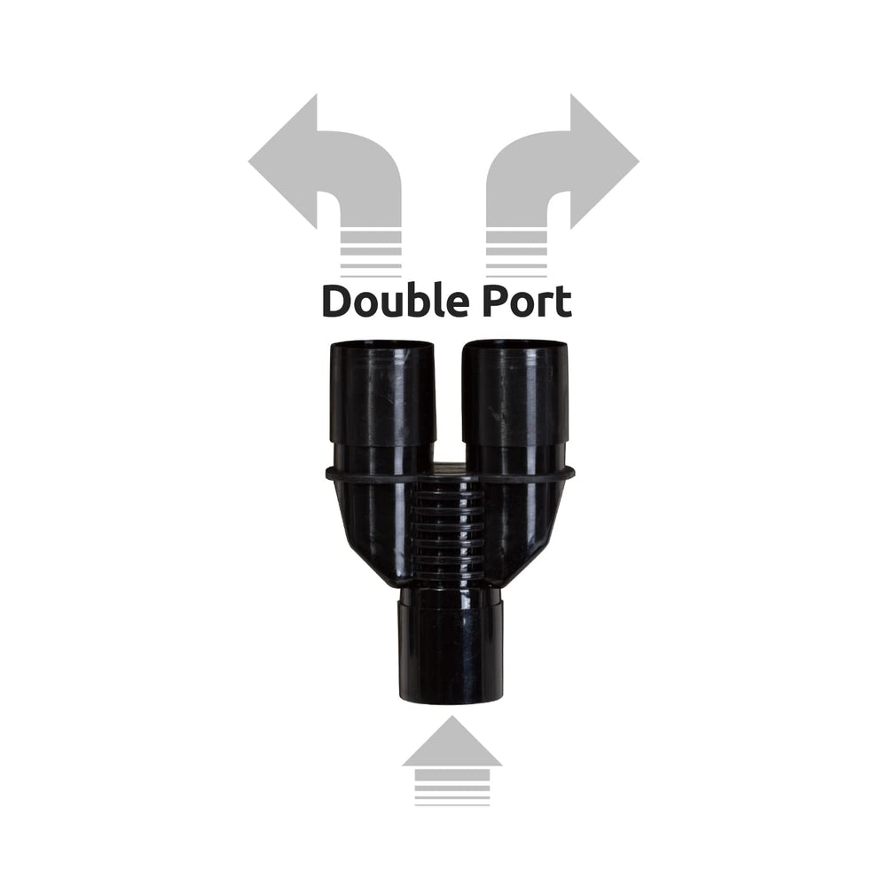 Upgraded hard tubing reduces pooling for reliable fog distribution.