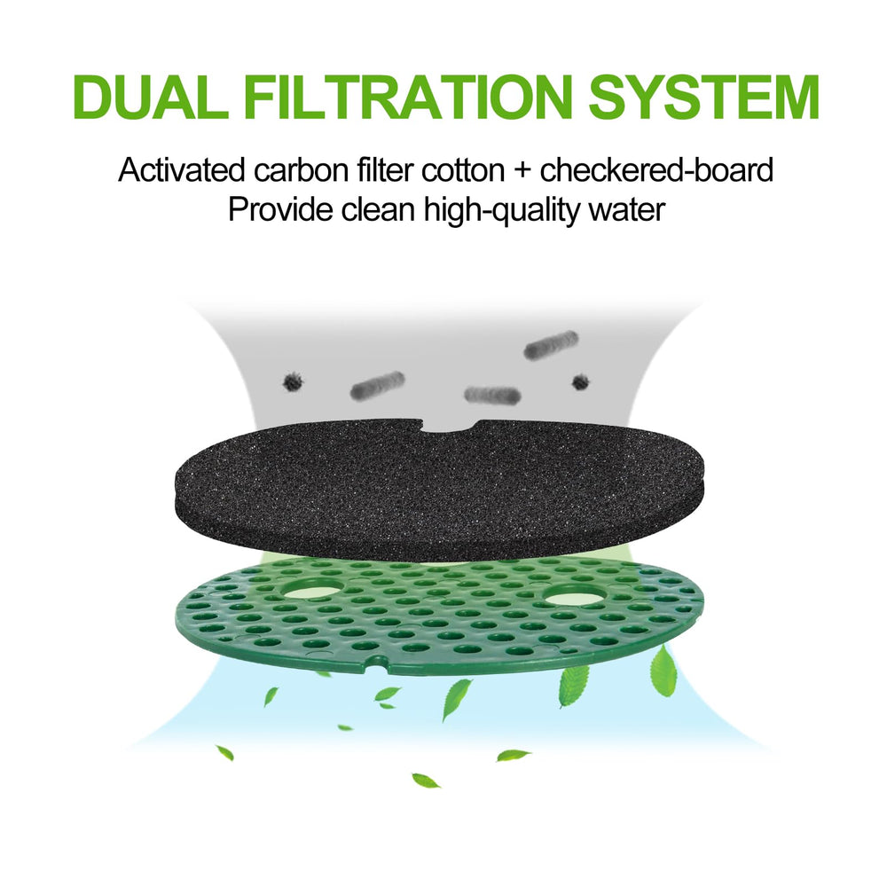 REPTIZOO ultra-quiet pump operates without disturbing pets