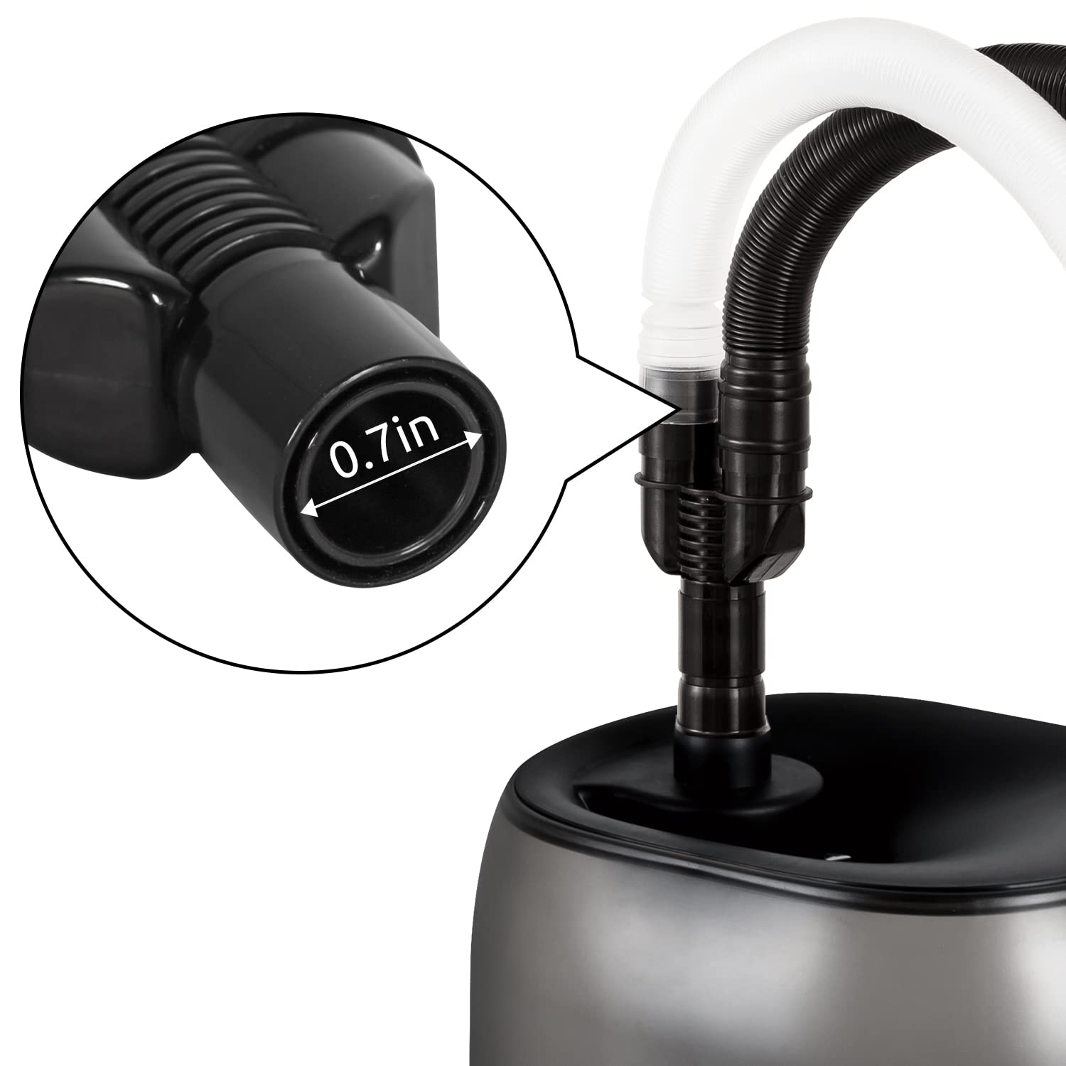 Two-terrarium deployment for efficient humidity control in connected terrariums.