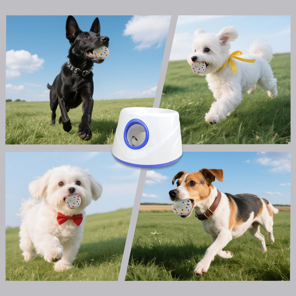 RERBIO Dog Ball Launcher designed for small to medium dogs with safe play.