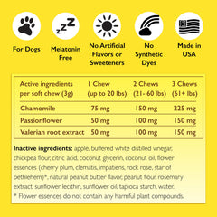 RESCUE Pet Chews for Dogs soft chews close-up reveal gentle texture for anxious moments.
