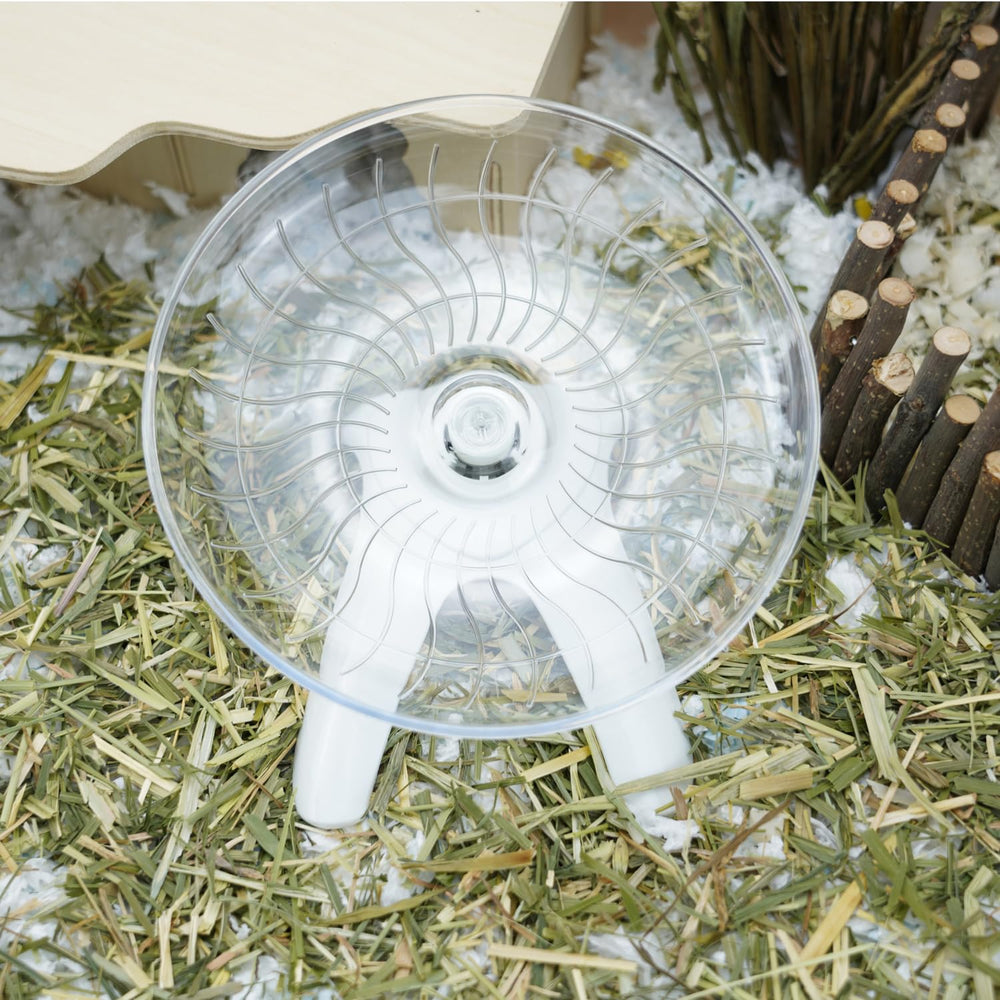 Reshiho hamster wheel-diameter-7-1-inches provides comfortable stride for small pets.