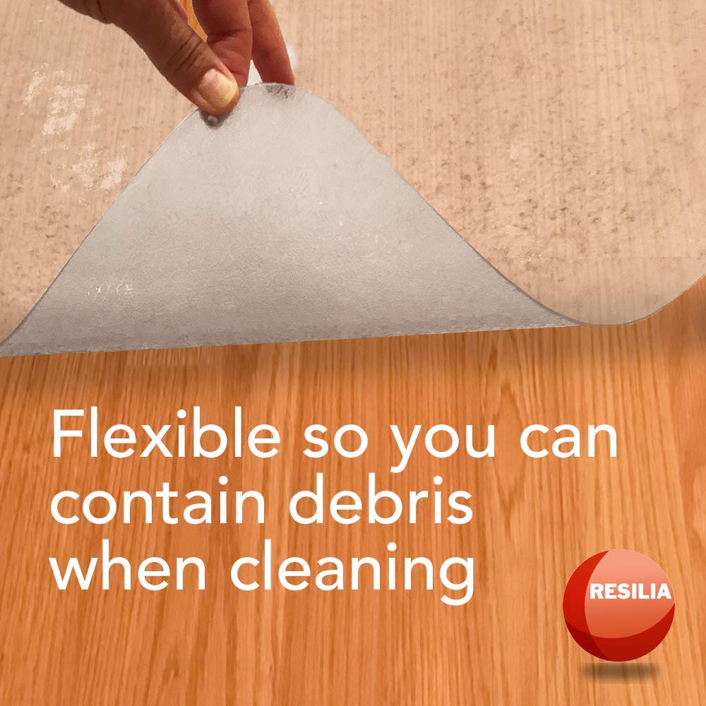 RESILIA under-dog-crate-mat-hardwood-protection for busy pet spaces.