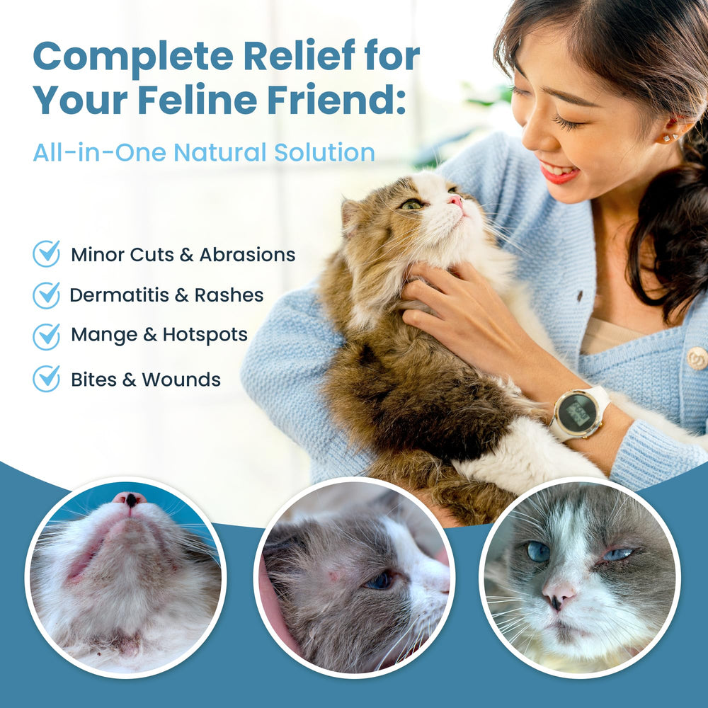 ResQ Organics Vitamin E rich ointment visible on paw skin