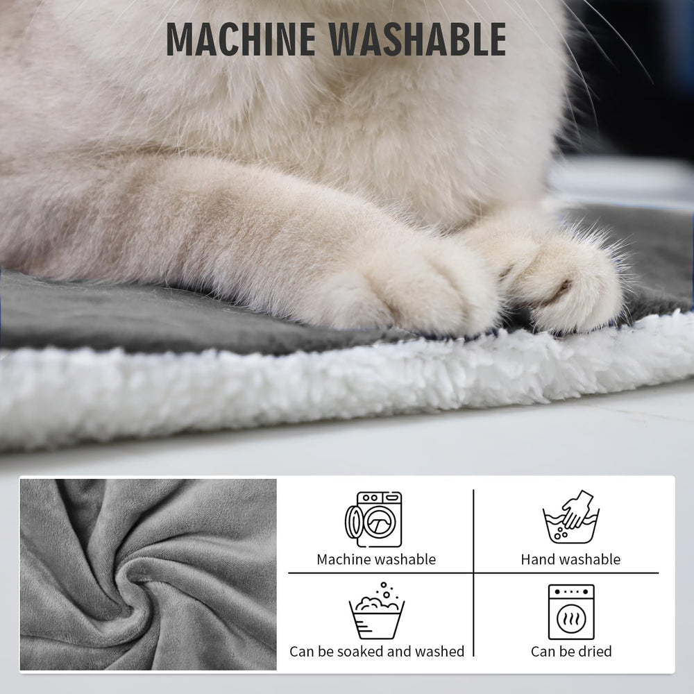 Rest-Eazzzy cat bed in Pure-Grey ready for cozy indoor use