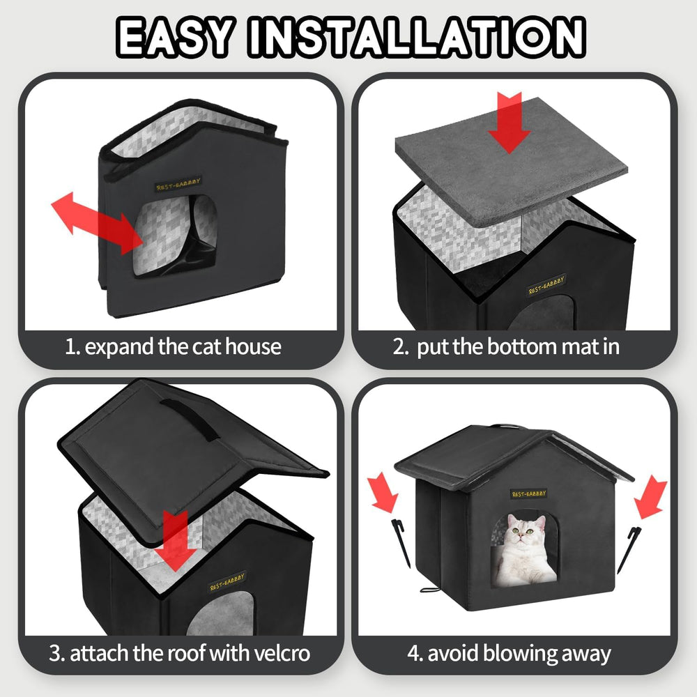 Rest-Eazzzy weatherproof canopy cover provides extended protection from rain