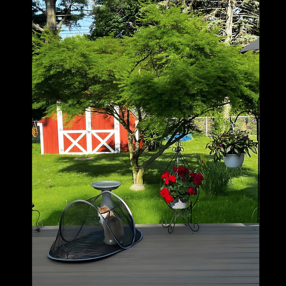 Rest-Eazzzy Cat Tent Outdoor serves as a versatile multi-pet enclosure for small animals.
