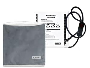 Rest-Eazzzy heating pad flat-use image emphasizes safe flat placement