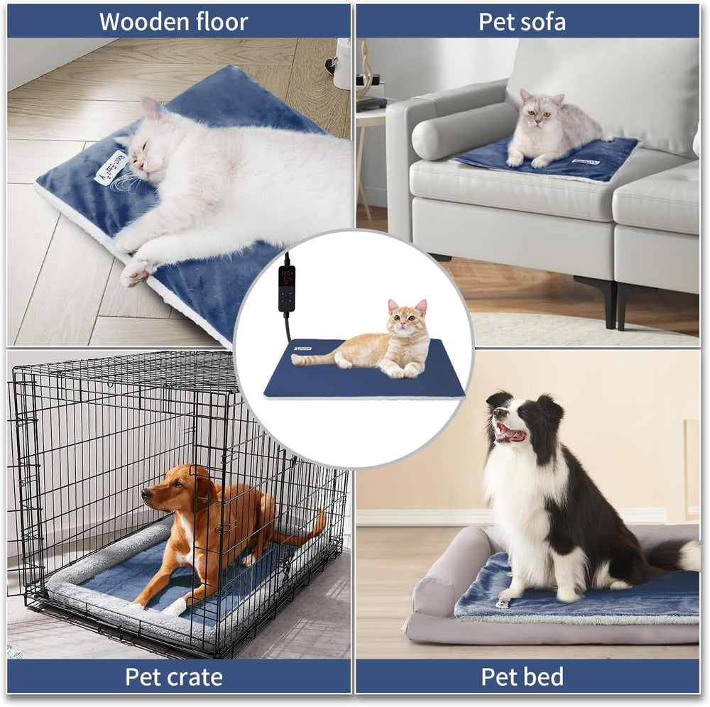 Rest-Eazzzy pet heating pad dog-use delivers warm comfort for canine companions.