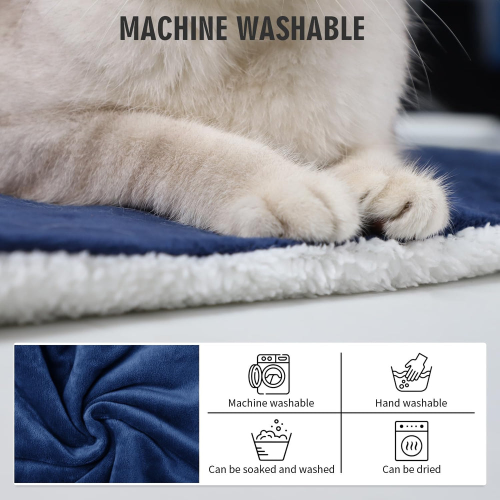 Rest-Eazzzy pet heating pad washable-cover enables quick cleaning between uses.